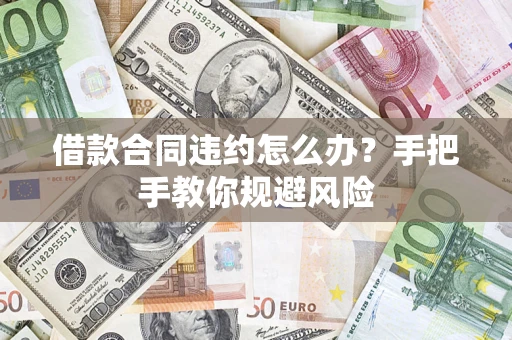 武汉借款合同违约怎么办？手把手教你规避风险