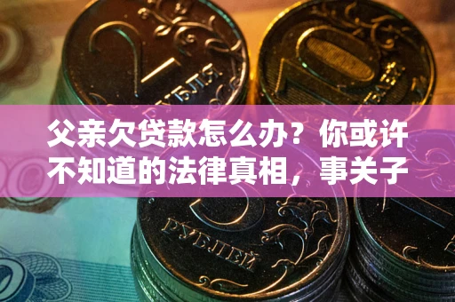 武汉父亲欠贷款怎么办？你或许不知道的法律真相，事关子女未来