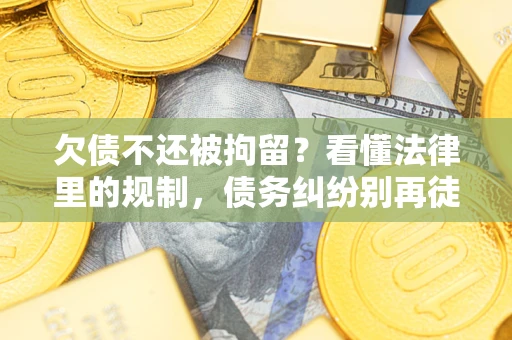 武汉欠债不还被拘留？看懂法律里的规制，债务纠纷别再徒劳奔波
