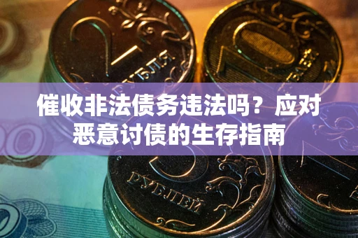 武汉催收非法债务违法吗？应对恶意讨债的生存指南