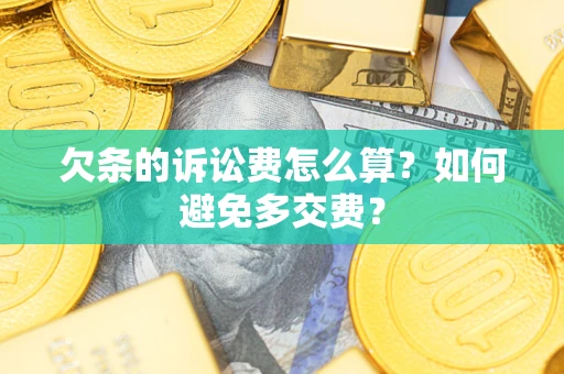 武汉欠条的诉讼费怎么算？如何避免多交费？