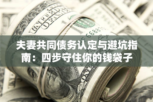 武汉夫妻共同债务认定与避坑指南：四步守住你的钱袋子