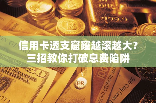 武汉信用卡透支窟窿越滚越大？三招教你打破息费陷阱